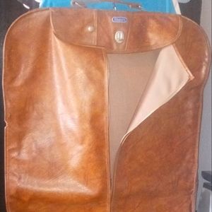 Vintage Escort Leather Clothing Bag